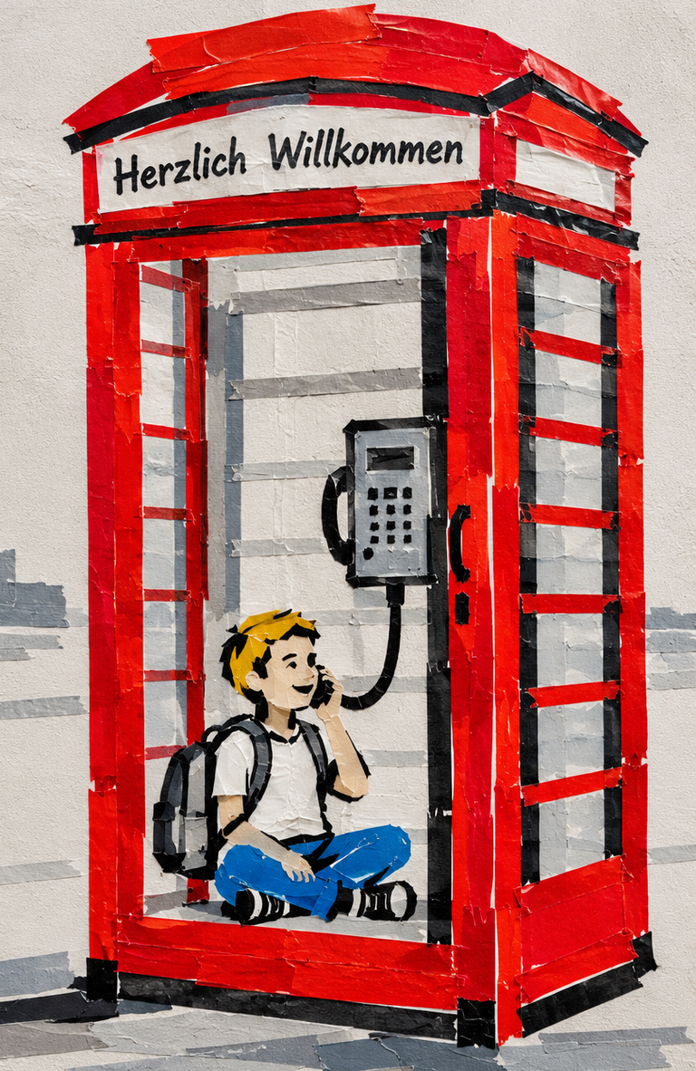 Neues Projekt: "Eine Telefonzelle gegen Einsamkeit" in Berlin